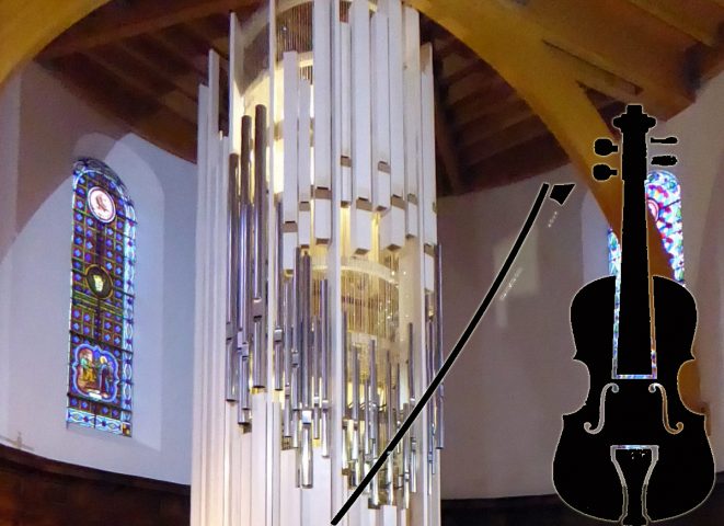 visuel concert orgue violon