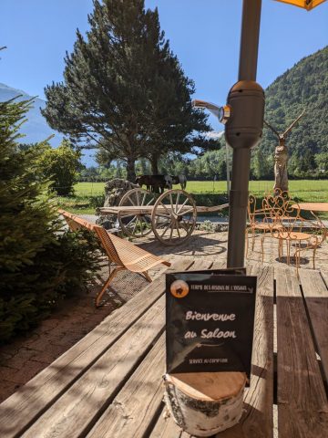 Terrasse du saloon