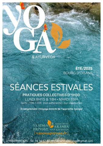 SÉANCES ESTIVALES DE YOGA, Été 2025