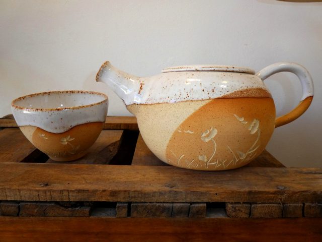 Théière et bol sirocco