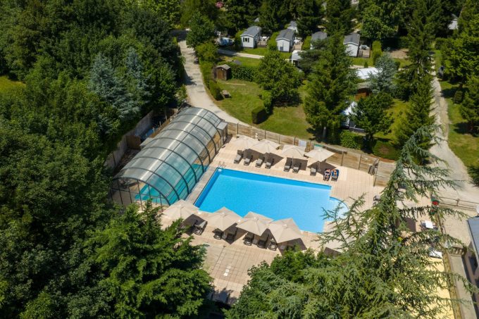 Parc aquatique Camping Le Château de Rochetaillée au Bourg d&rsquo;Oisans