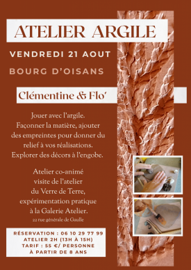 Atelier argile