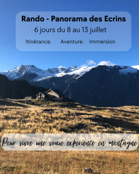 Trek : Panorama des Écrins
