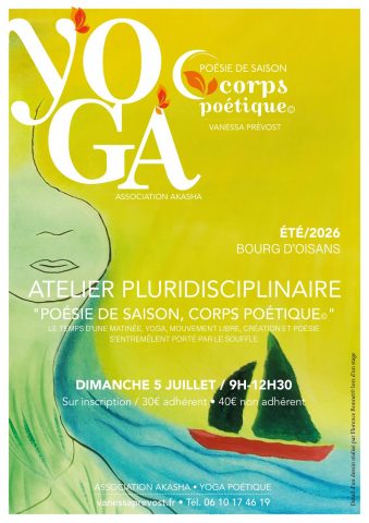 Stage pluridisciplinaire Yoga, mouvement libre, création et poésie_Le Bourg-d&rsquo;Oisans