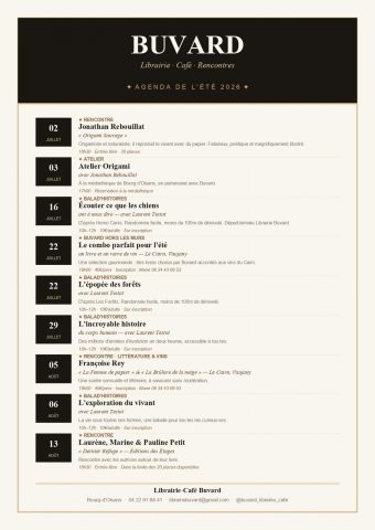 Agenda de l&rsquo;été café buvard_Le Bourg-d&rsquo;Oisans