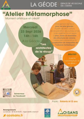 Atelier Métamorphose – Les architectes de la récup_Le Bourg-d&rsquo;Oisans