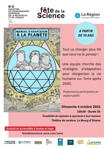 Spectacle « Manuel d&rsquo;adaptation à la planète »_Le Bourg-d&rsquo;Oisans