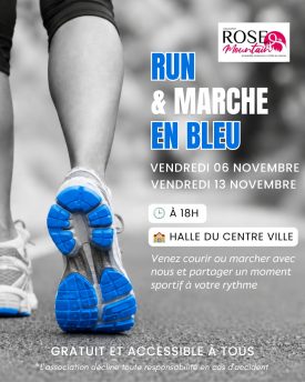 Run & marche en BLEU