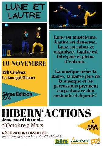 Spectacle LUNE et LAUTRE_Le Bourg-d&rsquo;Oisans
