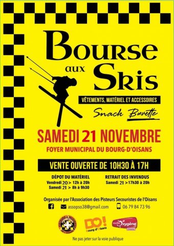 Bourse aux skis_Le Bourg-d&rsquo;Oisans