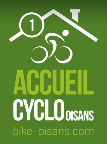 Label Accueil Cyclo Oisans – 1 vélo