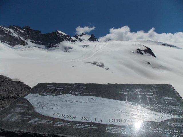 Table d’orientation – Glacier de la Girose – La Grave